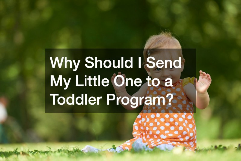Why Should I Send My Little One to a Toddler Program?